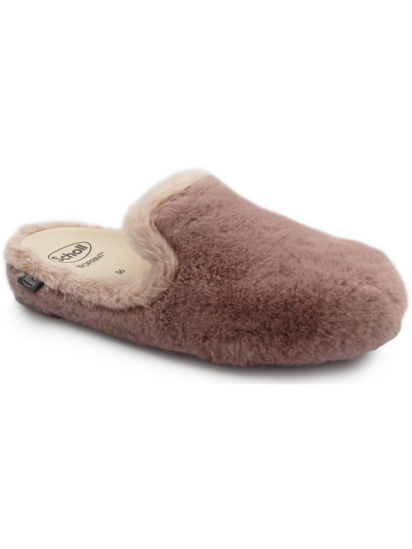 Kapcie Damskie Na Zimę Futerkowe Scholl Maddy Double Med mf309081048 Pink