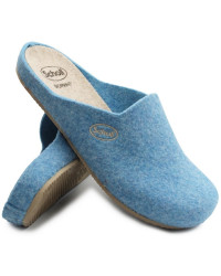Papcie damskie po domu Scholl Laye Med mf309041032 Light Blue