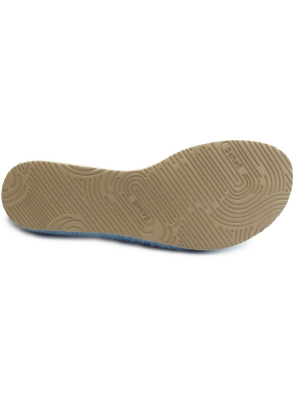 Papcie damskie po domu Scholl Laye Med mf309041032 Light Blue