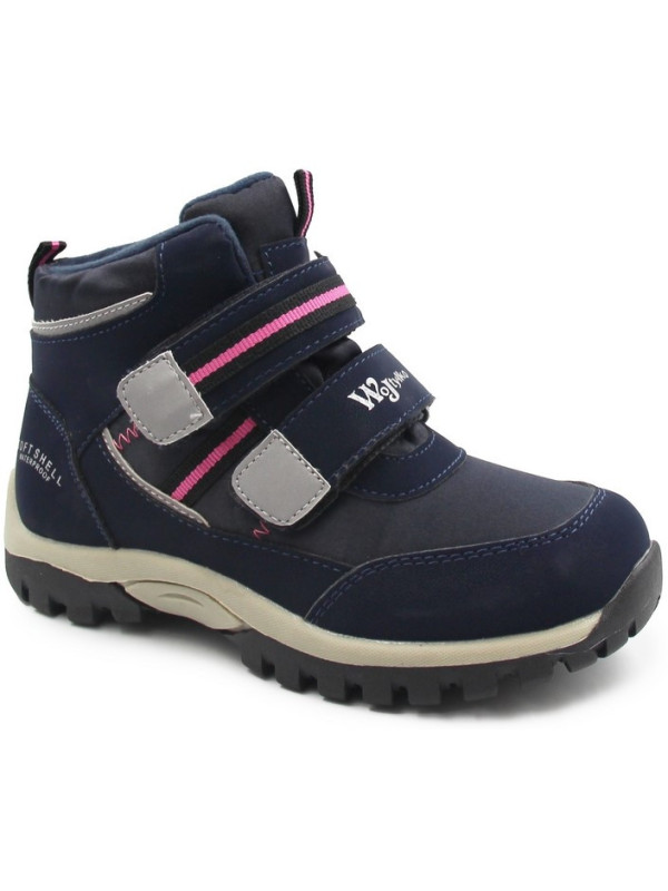 Zimowe buty dla dziewczynki Wojtyłko 4z21037g granat