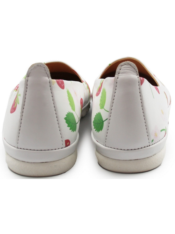 Baleriny do pracy na wiosnę lato damskie Dlastopy 03