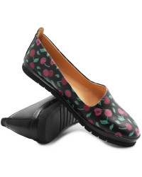 Półbuty baleriny dla kobiet na lato do pracy Dlastopy 04