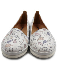 Baleriny dla kobiet na wiosnę ze skóry naturalnej Dlastopy 05