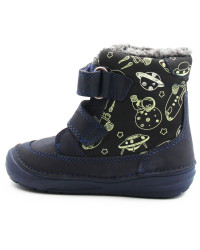 Ciepłe buty zimowe dla chłopca kosmos DD STEP W071-346T