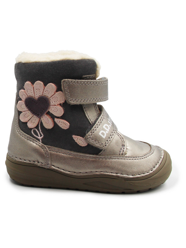 Śniegowce dla dziewczynki ocieplane DD STEP W071-364AT