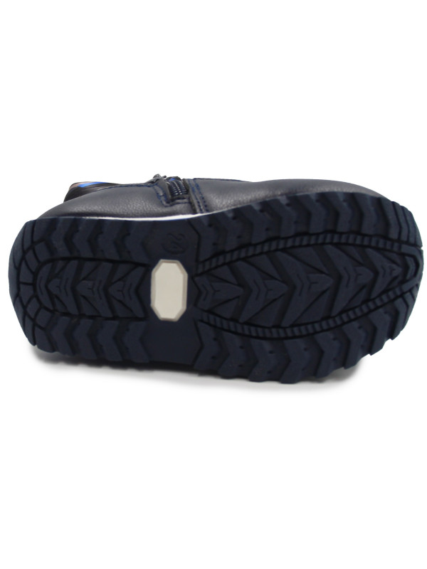 Ocieplane bury na śnieg dla chłopca Wojtyłko 4z23033 granat