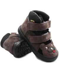 Buty Dla Chłopca Na Jesień Lekko Ocieplane Ameko Robin-Lion-Iron