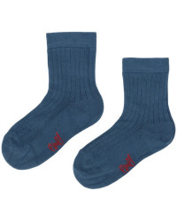 Skarpety Bawełniane Dla Chłopców Na Jesień Emel sbo 100-24 Niebieskie