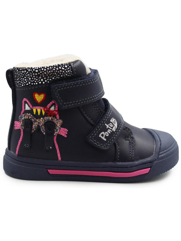 Ocieplane trzewiki dziewczęce PONTE DA07-3-846