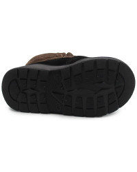 Buty Dla Chłopca Na Jesień Na Rzep Ocieplane Membrana Mido 22-33 32-33 Taupe