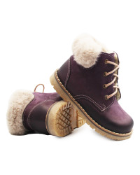 Trzewiki buty ma zimę dla dziewczynki Emel ev 2540C-4