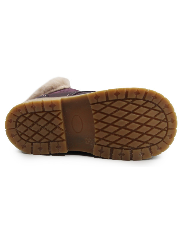 Trzewiki buty ma zimę dla dziewczynki Emel ev 2540C-4