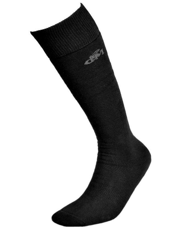 Podkolanówki Zdrowotne z Trójwarstwową Dzianiną Frotte Czarne Medic Deo Long