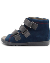 Buty ortopedyczne chłopięce z sztywnym zapiętkiem Dawid 1041 1042 1043
