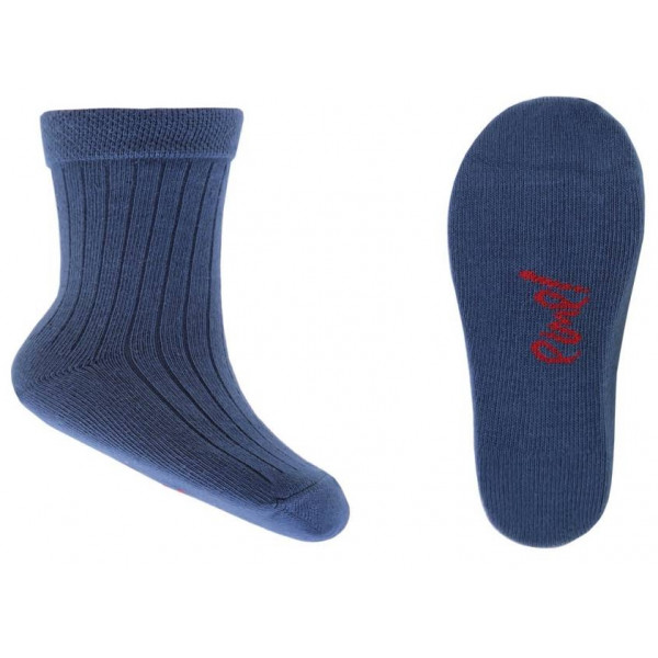 Skarpety Bawełniane Dla Chłopców Na Jesień Emel sbo 100-24 Niebieskie