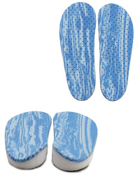 Wkładki ortopedyczne supinujące na koślawość pięt i kolan CORRECT S jasna fala