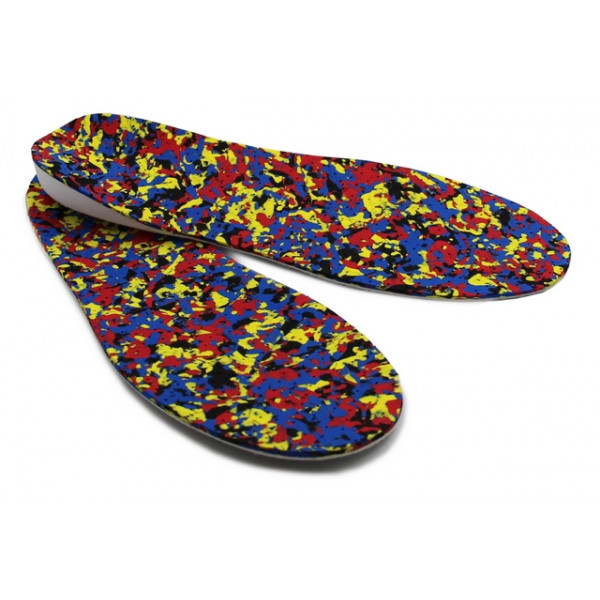 Wkładki CORRECT S Supinujące na Koślawość Pięty i Kolan kropki ciemny