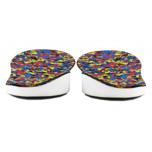 Wkładki CORRECT S Supinujące na Koślawość Pięty i Kolan kropki ciemny