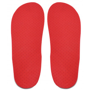 Wkładki CORRECT S Supinujące na Koślawość Pięty i Kolan Czerwone