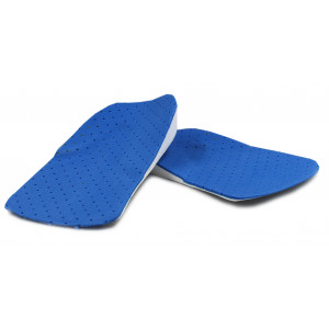 Wkładki CORRECT S 3/4 Supinujące na Koślawość Pięty i Kolan niebieskie