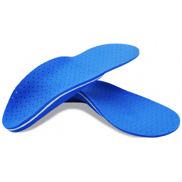 Wkładki Ortopedyczne Correct LS – Korytkowe Supinujące na Płaskostopie i Stopy Płasko-Koślawe | Niebieskie