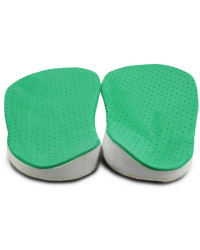 Wkładki ortopedyczne supinujące koślawość pięt i kolan Correct S zielony