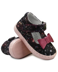 Baleriny dla dziewczynki na lato kapcie do przedszkola Mido 20-09 Kamyki