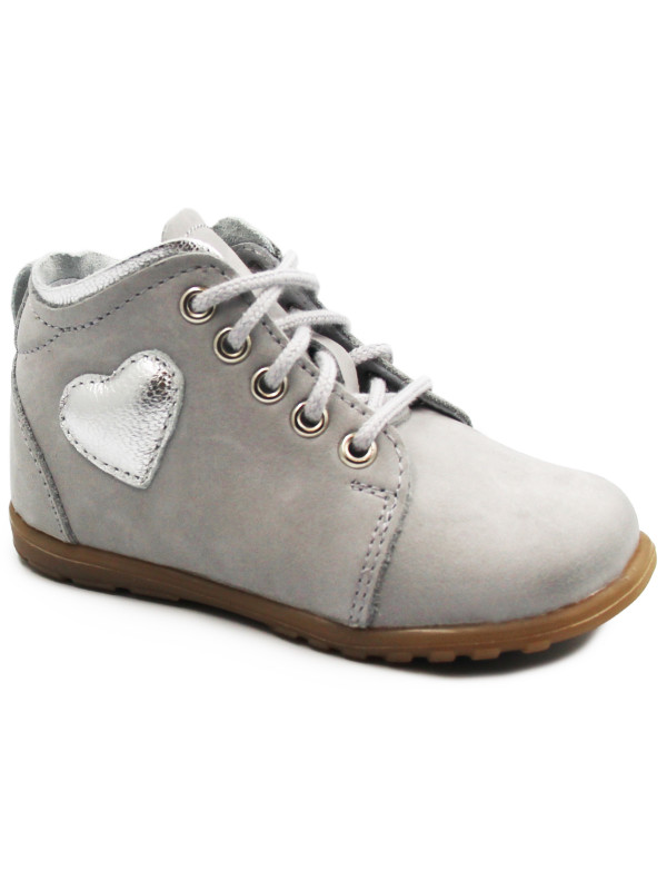 Buty Dla Dziewczynki Na Wiosnę Sznurowane Ameko a11-Mia-Limestone