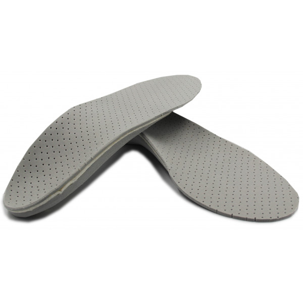 Wkładki Ortopedyczne CORRECT LS – Supinujące, Korytkowe na Płaskostopie i Stopy Płasko-Koślawe (Kolor Szary)