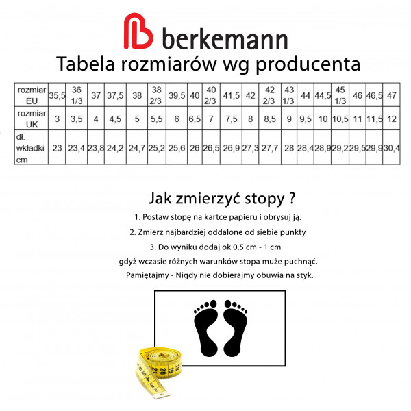 Sandały Zdrowotne Damskie Berkemann Sofie 01020-725