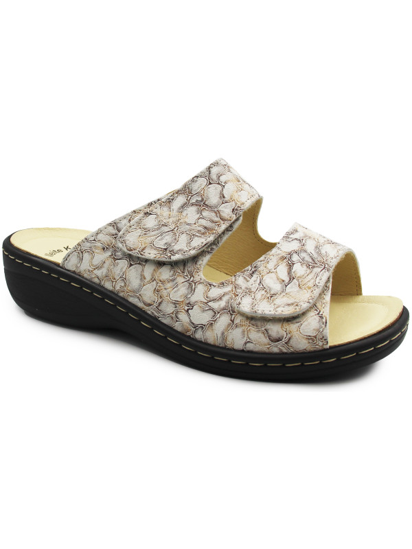 Klapki Damskie Dla Seniorek Na Lato Dr Brinkmann 700602-08