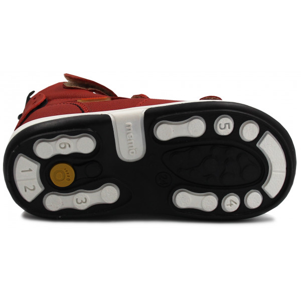 Sandały profilaktyczne dla dziewczynek ze skóry naturalnej MEMO LADYBIRD