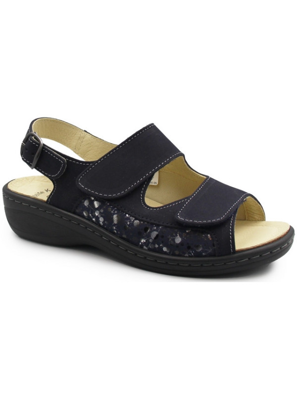 Damskie Sandały Na Szeroką Stopę Dr Brinkmann 710135-05