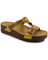 Eleganckie Klapki Damskie Scholl New Bogota Wedge Med mf266071067