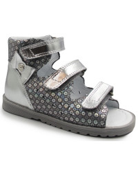 Profilaktyczne sandałki do przedszkola z obcasem thomasa Bartek 81803-023