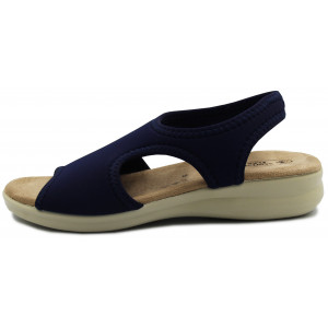 Sandały dla kobiet na lato do pracy Eximp 8024.17 granatowy