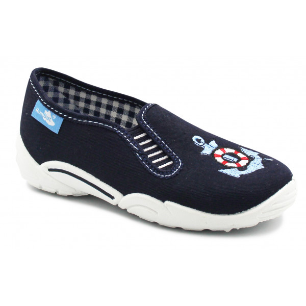 Kapcie tenisówki do przedszkola dla chłopca Renbut 33-372_S-0112 Kotwica