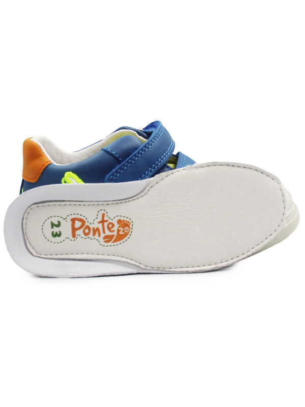 Buty Na Jesień Dla Chłopca Trampki Niebieskie Samolot Ponte DA03-4-1760A