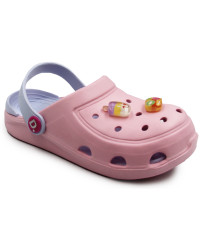 Piankowe Klapki Basenowe Dla Dziewczynki Na Lato Kroksy DD STEP J091-41700DM