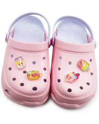 Piankowe Klapki Basenowe Dla Dziewczynki Na Lato Kroksy DD STEP J091-41700DM