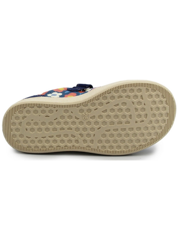 Trampki Dla Dziewczynki Półbuty Wiosenne Mido 30-61 Blue Bloom