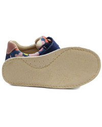 Trampki Dla Dziewczynki Półbuty Wiosenne Mido 30-61 Blue Bloom