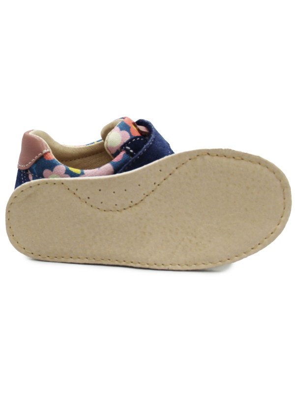 Trampki Dla Dziewczynki Półbuty Wiosenne Mido 30-61 Blue Bloom