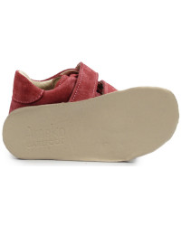 Buty Dla Dziewczynki Na Wiosnę Na Rzep Barefoot Ameko Dash-Coral