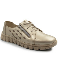 Eleganckie Buty Damskie Na Jesień Helios 422 złoty