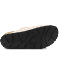 Metaliczne Klapki Damskie na Lato Scholl Bora 2 straps med MF312661853