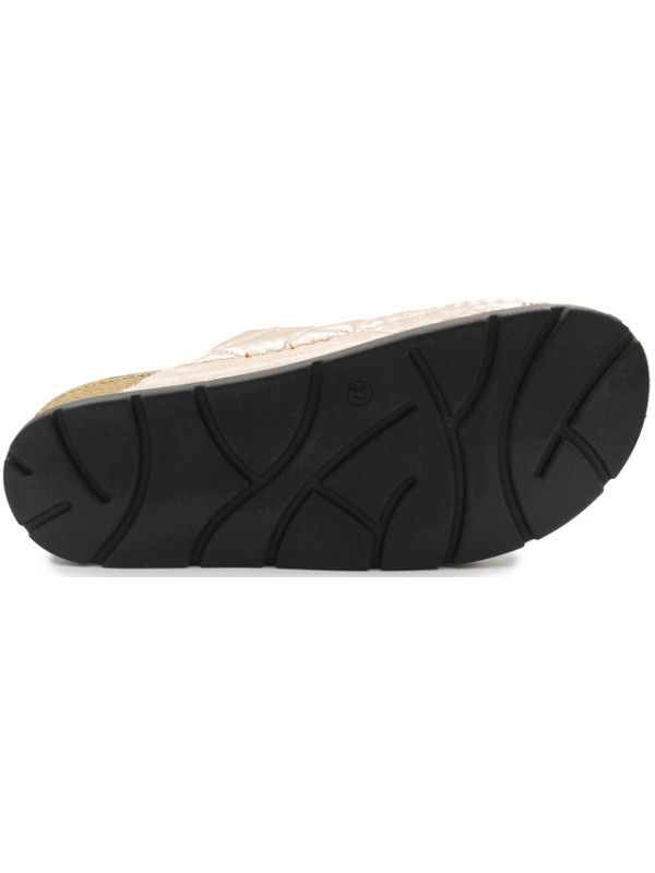 Metaliczne Klapki Damskie na Lato Scholl Bora 2 straps med MF312661853
