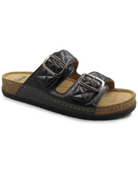 Klapki damskie na lato do pracy Scholl bora 2 straps med MF312661004