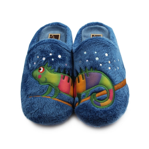 Obuwie Domowe Manitu-Home Kameleon Ciepłe Jesień-Zima 320105-51