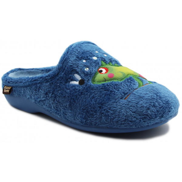 Obuwie Domowe Manitu-Home Kameleon Ciepłe Jesień-Zima 320105-51